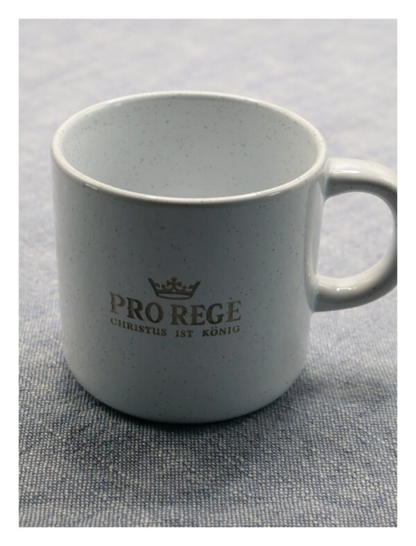 PRO REGE Tasse, glänzend