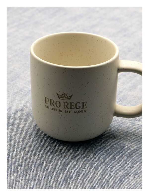 PRO REGE Tasse, matt