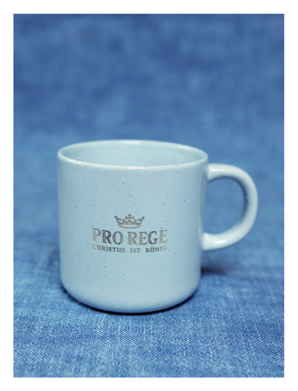 PRO REGE Tasse, glänzend
